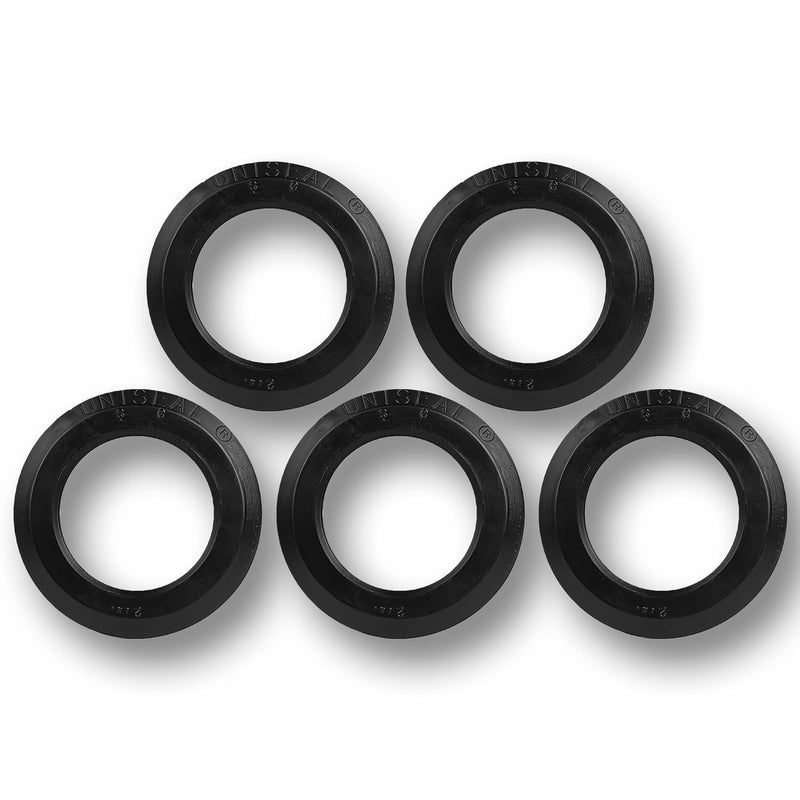 Green Goods 2'' UNISEAL Flexible Tank Adapter Made in the USA (Bulkhead) - 5 Pack - Image 1